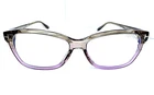 Tom Ford FT5597 020 56MM Oversized Brown Purple Women's Eyeglasses Frame New. Price: $189.99.