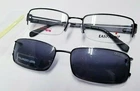 Easytwist CT207 56-18-140 Eyeglasses, Polarized Magnetic Clip-on New. Price: $40.70.
