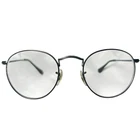 Ray-ban Rb 3447V 2503 Round Metal Eyeglasses Matte Black 47-21-140 Frame Only Pre-owned. Price: $79.99.