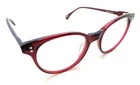 Raen Marin Oxblood Crystal Clear Red Cat Eyeglasses Frames 48-18 145 Women Pre-owned. Price: $94.99.