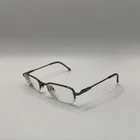 Ray-ban Rb 1002T 3001 Gunmetal Half Rim Eyeglasses 45-17-120 Frames Only Pre-owned. Price: $24.98.