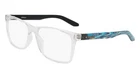 New Dragon DR2032 Eyeglasses 971 Clear Crystal / Blue Resin 100% Authentic. Price: $145.40.