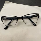 Vogue VO3918 352-S Black/silver 52-17-135 Eyeglasses Frame Only W/ Case Pre-owned. Price: $27.60.