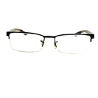 Ray Ban Rb 8412 2503 54-17-145 Black Metal Half Rim Eyeglasses Frame H19033 Pre-owned. Price: $48.86.