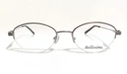 Bellissima BL627 Light Mauve Silver Semi Rimless Oval Eyeglasses Rx 50-19-135 Mm New. Price: $29.30.