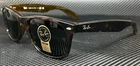 Ray Ban RB2132 902 Havana Square Unisex 52 Mm Sunglasses New. Price: $129.60.