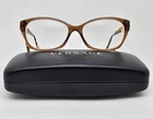 Versace Mod. 3170-B 5028 Brown Gold Rhinestone Cat Eyeglasses Frame W/ Case Pre-owned. Price: $55.99.