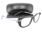 New Coach Hc 6118B 5002 Shiny Black W/silver Temples Eyeglasses Authentic 51-17. Price: $105.00.