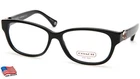 New Coach Hc 6038 Amara 5002 Black Eyeglasses Frame 53-14-135 B38MM. Price: $54.99.