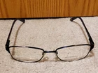 Anne Klein Eyeglasses Frames AK5048 414 Navy Blue Rectangular Full Rim 49-17-135 Pre-owned. Price: $59.99.
