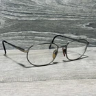 Luxottica 1279 010-G Eyeglass Frames 53-18-135 Gray Rectangular Only Pre-owned. Price: $24.71.