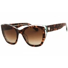 Kate Spade Women's Sunglasses Cat Eye Havana Plastic Frame Yolanda/s 0086 New. Price: $51.59.