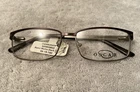 Oscar De Renta Semi Matte Dark Gun Eyeglass Frames 56-15-140 RET$124 New. Price: $21.99.