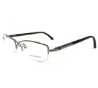 Burberry Eyeglasses Frames 1197 1110 Brown Silver Rectangular 54-17-135 New. Price: $151.31.