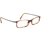 Ray-ban Eyeglasses Rb 5049 2144 Striped Brown Rectangular Frame Italy 17 135 Pre-owned. Price: $49.99.