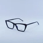 New Saint Laurent SL737 Mica Thin Opt 001 Black/transparent 54MM Eyeglasses. Price: $229.66.