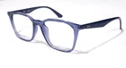 Ray Ban RB7177F 5995 Large Sz Blue Square Eyeglasses Frame 51-18 140 Pre-owned. Price: $23.79.