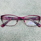 Scott Harris Europa SH283 C2 52-17-135 Pink Full Rim Eyeglasses Frames Only Pre-owned. Price: $18.42.