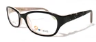 Star Kids New S-3005 Eyewear 47-16-125 Black Eyeglass Frame W/white Floral Sides. Price: $19.99.