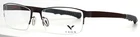 Ceo-v CV615 Gy Grey Mens Rectangle Half Rim Eyeglasses 54-16-137 B:30 New. Price: $34.99.