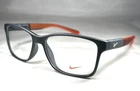Nike 7091 Int 070 Eyeglasses Frame Matte Gray Orange, Size: 53-16-140 New. Price: $73.95.