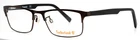 Timberland TB1547 049 Matte Dark Brown Mens Rectangle Eyeglasses 53-17-140 B:33 New. Price: $54.99.