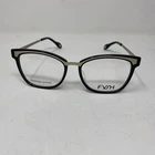 Fysh Eyewear 3620 S300 52-16-135 Black Gold Eyeglasses Frame TU25 New. Price: $85.00.