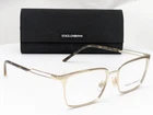 Dolce & Gabbana DG1295 488 Gold Brown Unisex Eyeglasses Frames 53-17-145 New. Price: $99.95.