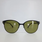 Link Occhiali 7179 C1 Matte Black Gold Accent Round Glasses Frames 52-16-140 Pre-owned. Price: $44.99.