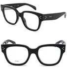 Celine Bold Dots Black Optical Frame 53 Mm Eyeglass CL50066I 001 New. Price: $288.00.