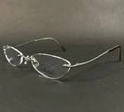 Cole Haan Eyeglasses Frames Ch 905 Sage Grey Round Rimless 50-18-130 New. Price: $69.21.