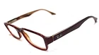 Ray Ban RB5161 2385 Red Rectangle Eyeglasses Frame 53-16 140 Read Used. Price: $10.37.