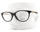 Burberry Eyeglasses 2205 3001 Gloss Black Classic Plaid 52MM With Case New. Price: $139.50.