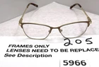 Marchon Nyc M-4019 682 Eyeglasses Women Brown/gold 55-16-140 Pre-owned. Price: $29.97.