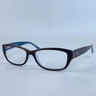 Fossil Cassie 0DY1 Women Eyeglasses Brown & Blue Plastic Full Rim 52-14-135 Mm Pre-owned. Price: $24.99.
