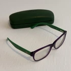 Preowned Lacoste Glasses For Kids Youth Purple Green 135 L3604 424 Pre-owned. Price: $14.99.
