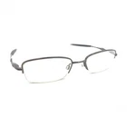 Oakley Sculpt 2.0 Pewter Half Rim Eyeglasses Frames 50-18 139 Designer Women Pre-owned. Price: $64.99.