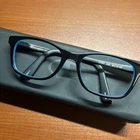 Champion Elite Kids Glasses Frames, CU9011, CA01, 45-15-120, Black/blue W/case New. Price: $48.00.