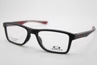 New Oakley OX8108-0253 Fin Box Matte Steel Red Authentic Eyeglasses 53-18. Price: $172.25.