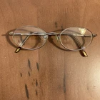 Adrienne Vittadini Eyeglasses AV6015 49/18/135 Gold Spring Hinges Frames Only! Pre-owned. Price: $14.87.