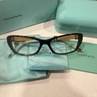 New Tiffany & Co Tf 2117-B 8015 Havana Eyeglasses Frame 51-16 140MM Italy. Price: $150.00.
