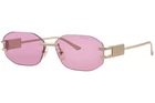 Versace VE2274 100284 Sunglasses Gold/pink Lenses Rimless Style 58MM New. Price: $314.95.