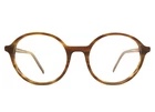 Tom Davies Eyeglasses Frames TD712 Col. 2082 Brown Horn Round Full Rim 51-20-140 New. Price: $299.99.