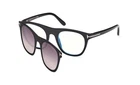 Tom Ford TF5895-B 001 Black Plastic Eyeglasses Frame 51-23-145 W/clip-ons Sd* Pre-owned. Price: $480.00.