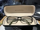 Bvlgari BV3015 5167 Eyeglasses Green/black Full Rim Rectangular Frames 55017-140 Pre-owned. Price: $60.00.