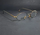 Nos Dkny Haydn KY520 Eyeglasses Oval Black/antique Gold Unisex Italy New. Price: $50.00.