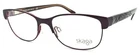 Skaga 3858 Sofia 5405 Women's Eyeglasses Frames 50-16-135 Burgundy New. Price: $25.11.