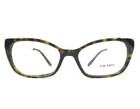 Prada Eyeglasses Frames VPR14X 2AU-1O1 Tortoise Gold Cat Full Rim 52-16-140 New. Price: $149.99.