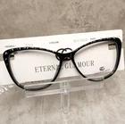 Eternal Glamour Gloss Black Eyeglasses Frames 0397 56-16-142 New!. Price: $52.95.