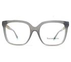 Tiffany & Co Eyeglasses Frames TF2227 8267 Clear Grey Gold Logos 52-17-140 New. Price: $149.99.